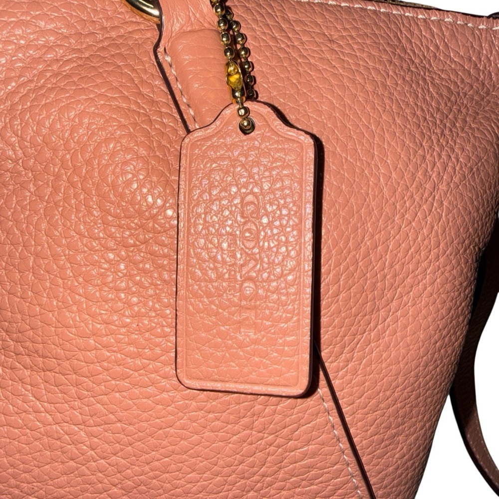 Coach Blush Leather Shoulder Bag - Picture 5 of 14